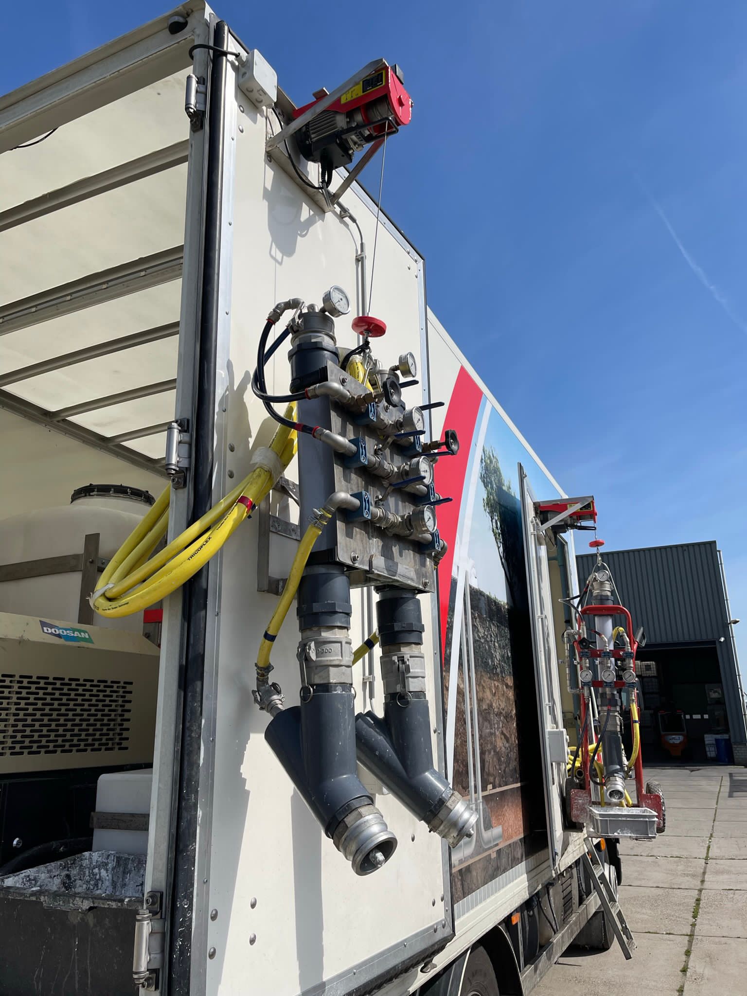 Industrielle opvuling door piva-oil.be