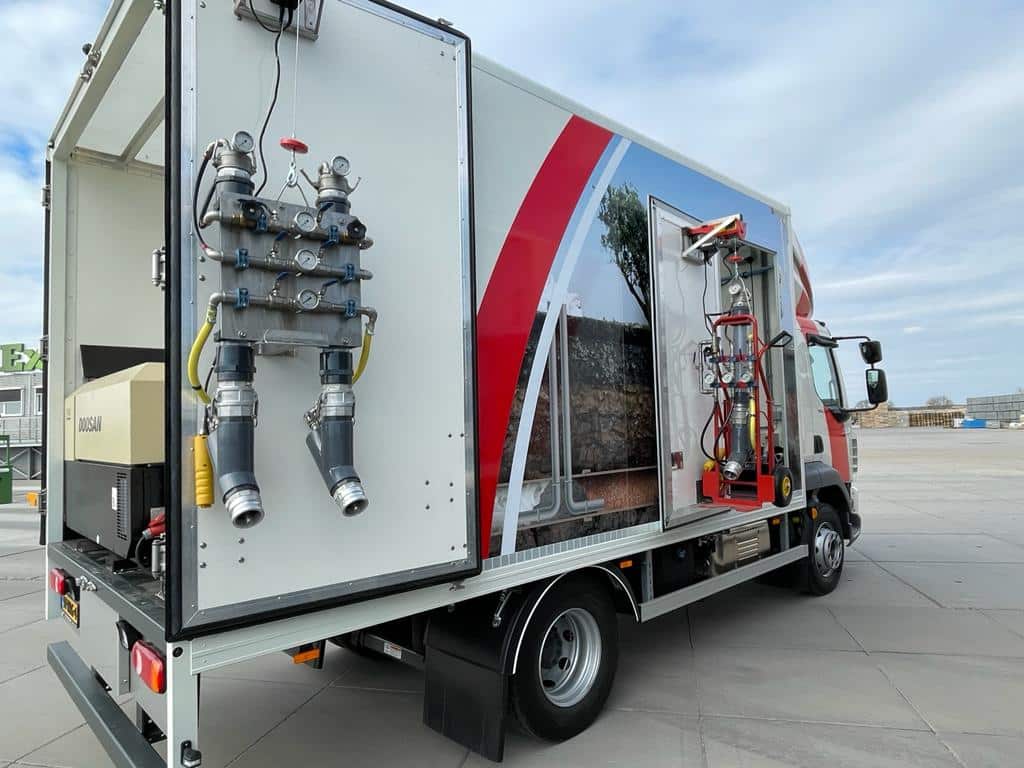 Industrielle opvuling door piva-oil.be